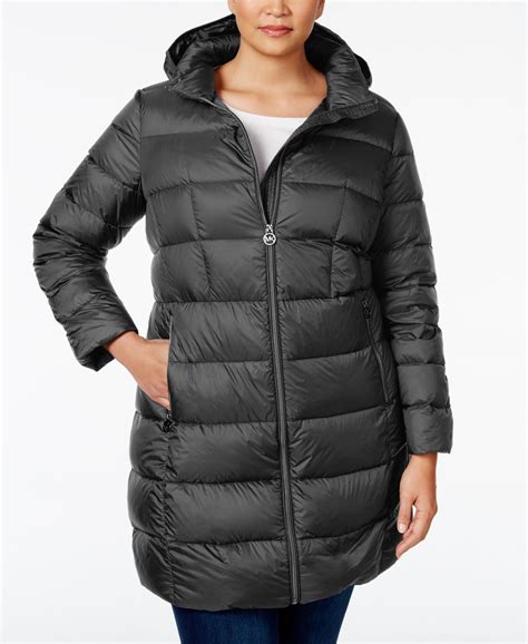 michael kors down jacket with hood|michael kors padded jackets women.